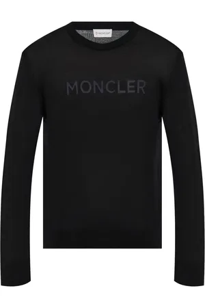 Moncler Pull en laine à logo imprimé