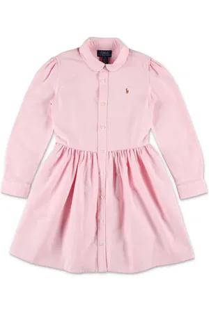 Ralph Lauren Robe-chemise en coton à logo