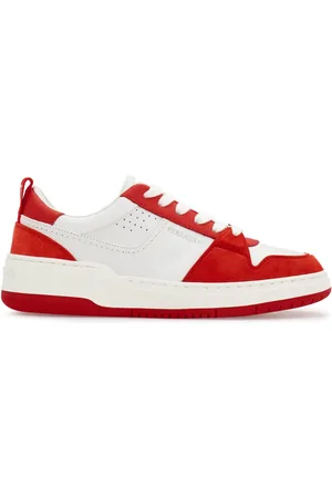 Salvatore Ferragamo Baskets à empiècements superposés