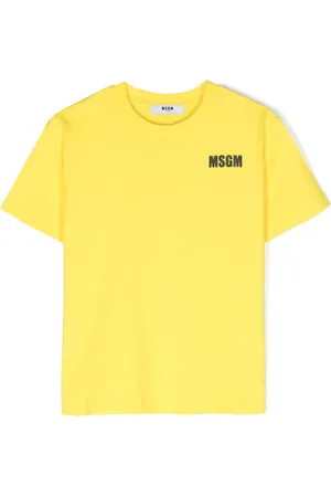 Msgm T-shirt en coton à logo imprimé