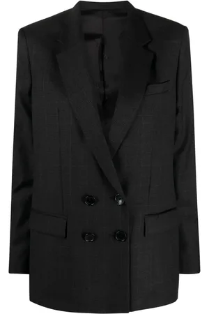 Isabel Marant Blazer Manelle en laine vierge à boutonnière croisée
