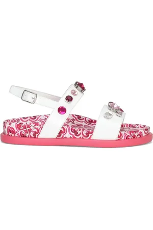 Dolce & Gabbana Sandales à ornements de cristal