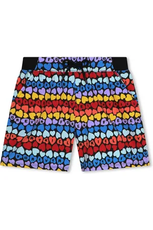 Sonia Rykiel Enfant Short en coton à logo imprimé