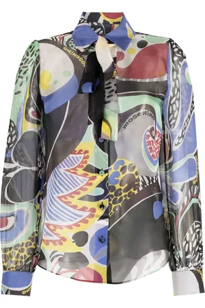 Moschino Blouse à motif abstrait