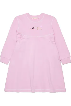 Marni Robe à logo orné de perles