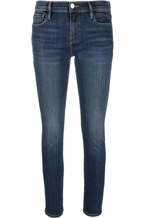 Frame Jean droit à taille mi-haute
