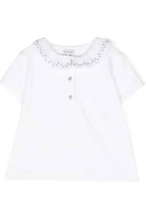 KNOT T-shirt Patrice à fleurs brodées
