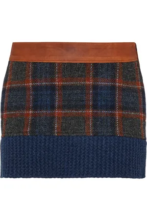 Dsquared2 Minijupe en maille à plaque logo