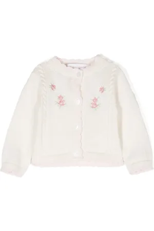 PATACHOU Cardigan à fleurs brodées