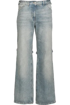 Courrèges Jean ample à taille haute