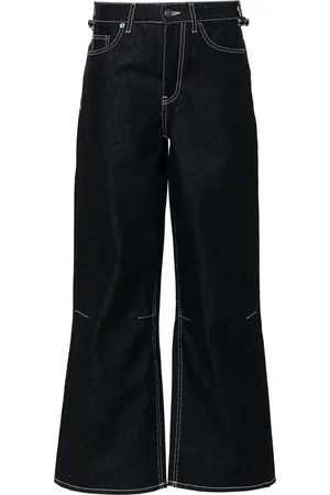 Fiorucci Jean droit à taille haute