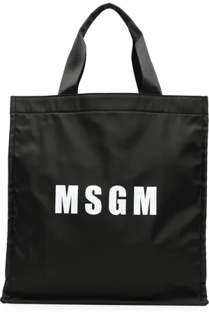 Msgm Sac cabas à logo imprimé