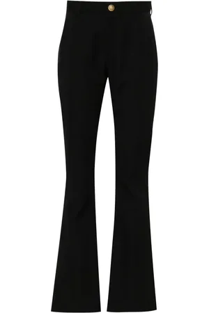 Balmain Pantalon évasé en serge