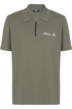 Balmain Polo à logo brodé