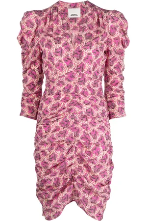 Isabel Marant Robe Celina à imprimé graphique