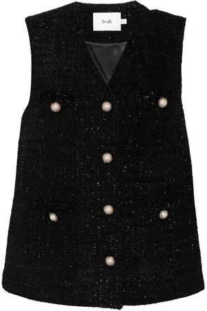B+AB Débardeur en tweed