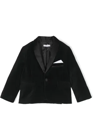 PATACHOU Blazer en velours à bords satinés