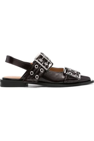 Ganni Ballerines à boucle