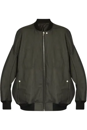 Rick Owens Veste bomber à coupe longue