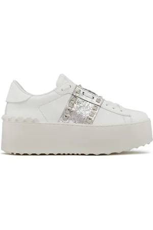 VALENTINO GARAVANI Baskets Rockstud Untitled à plateforme