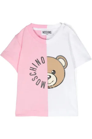Moschino T-shirt en coton à motif Teddy Bear