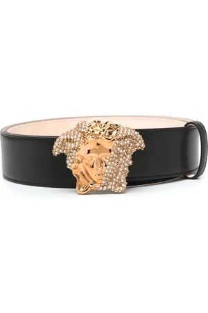 VERSACE Ceinture La Medusa en cuir