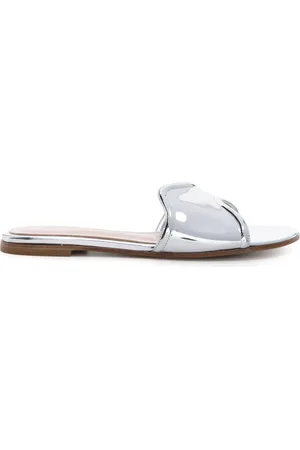 Gianvito Rossi Sandales Lucrezia en cuir verni