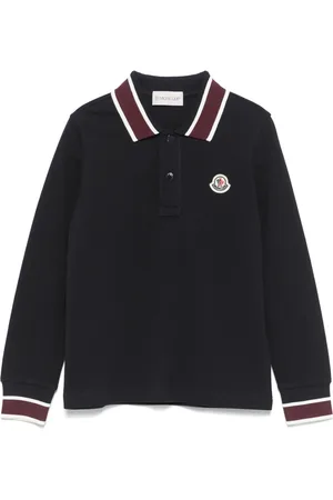 Moncler Polo à patch logo