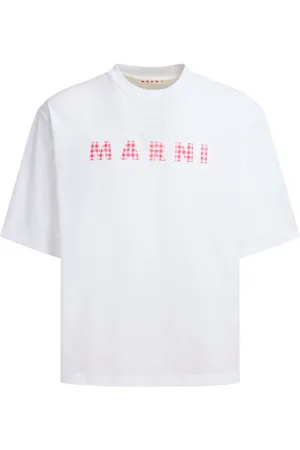 Marni T-shirt à logo imprimé