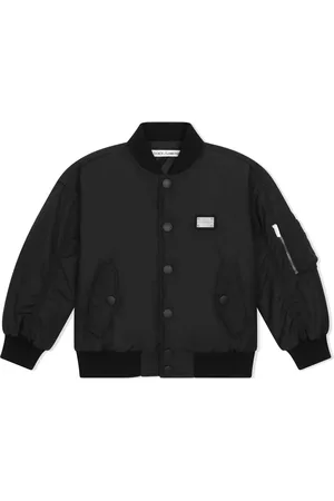 Dolce & Gabbana Veste bomber à patch logo