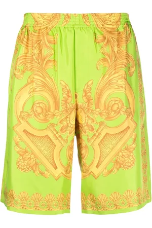 VERSACE Short Barocco 660 en soie