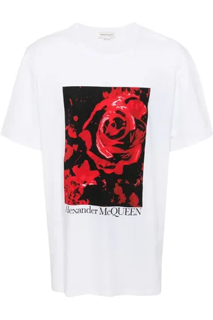 Alexander McQueen T-shirt à imprimé Wax Flower