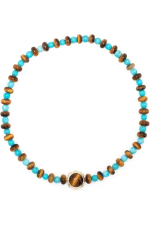 LUIS MORAIS Bracelet en 14ct sertie de chrysoprase