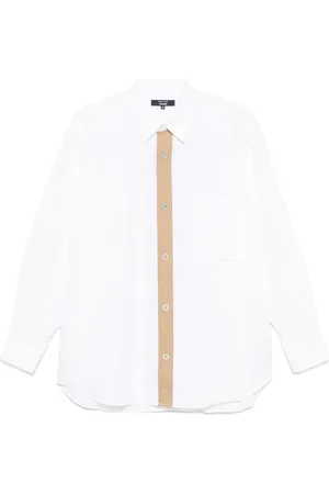 Comme des Garçons Chemise à bords contrastants