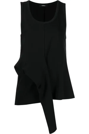 GOEN.J Haut asymétrique à design sans manches