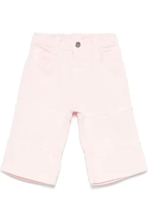 Emporio Armani Jean à détails de franges