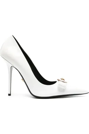 VERSACE Escarpins Gianni 110 mm en cuir