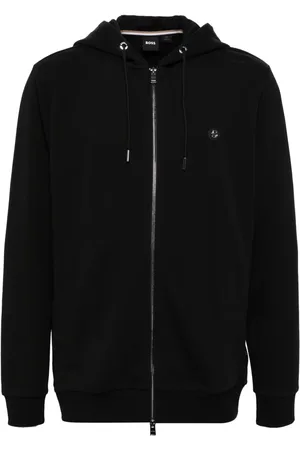HUGO BOSS Hoodie à fermeture zippée