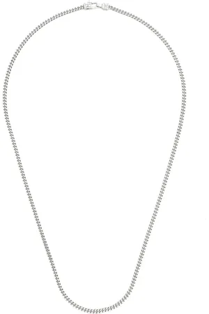 TOM WOOD Collier M en maille gourmette