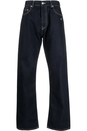 OFF-WHITE Jean ample à logo brodé