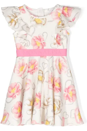 MONNALISA Robe courte à taille logo