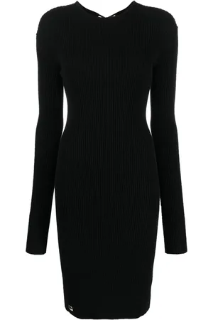 Philipp Plein Robe mi-longue à détails de laçage