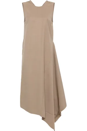 UMA WANG Robe drapée à col v au dos