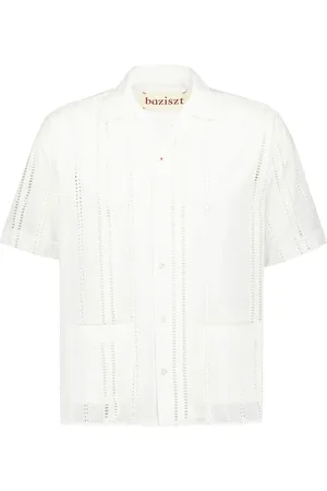 Baziszt Chemise Nessma à design ajouré