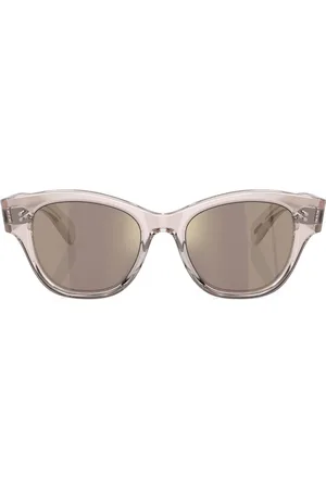 Oliver Peoples Lunettes de soleil Eadie à monture papillon