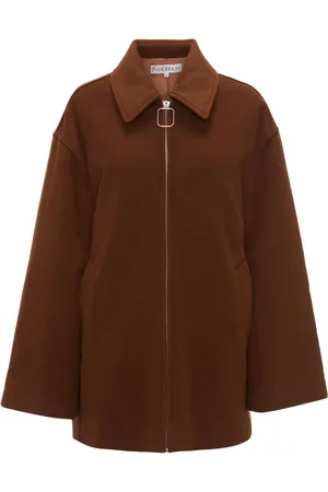 J.W.Anderson Manteau court à logo appliqué