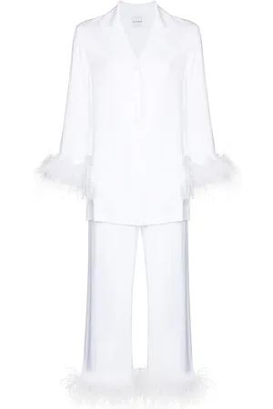 Sleeper Pyjama bordé de plumes