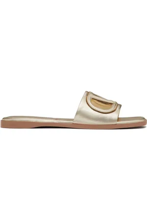 VALENTINO GARAVANI Claquettes VLogo en cuir