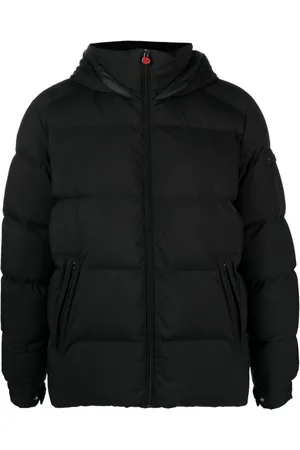 Kiton Veste matelassée à patch logo