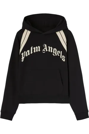 Palm Angels Hoodie en coton à logo imprimé
